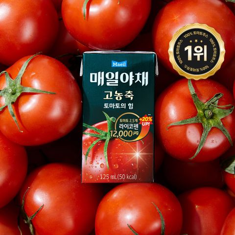 매일야채 고농축 토마토의힘 2박스(48팩)
