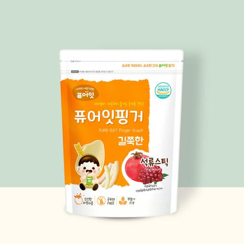 퓨어잇 핑거 길쭉한 석류스틱 아이과자 간식