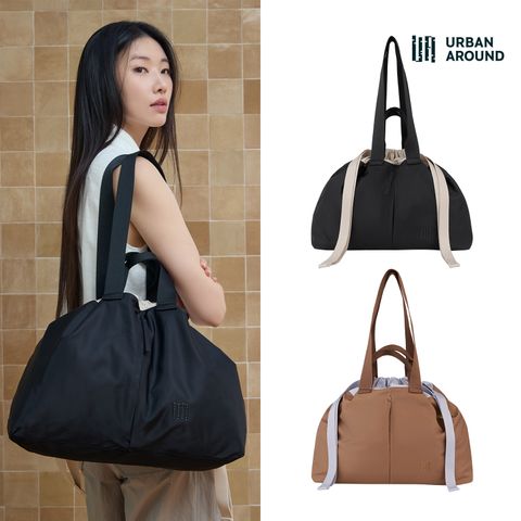 어반어라운드 26SS 투톤 나일론 쇼퍼백 1종 (라지)