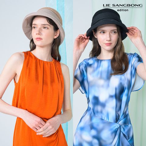 이상봉에디션 25SS 썸머 인견 버킷햇 1종