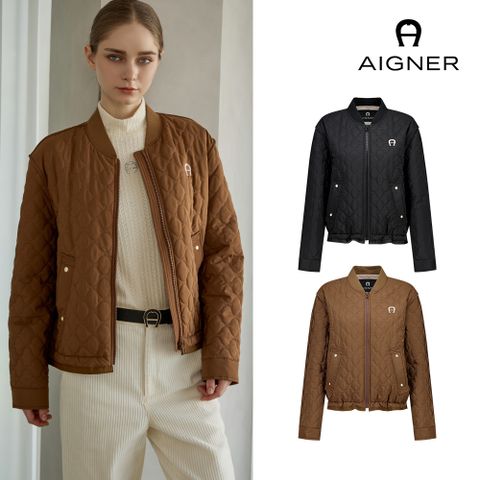 [4만원 최초 인하] 아이그너 24FW 웨이브 패딩 점퍼 1종