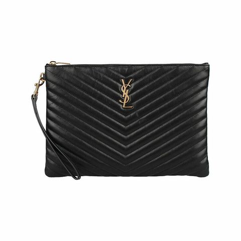 [생로랑] 25SS 모노그램 클러치백 미듐 (559193 CWU01 1000)