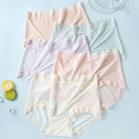 초경량 스킨핏 실크 하이웨스트 산소팬티 5매입 아이스 파스텔 요일팬티 +할인쿠폰