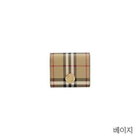 [버버리] 바이폴드 체크지갑