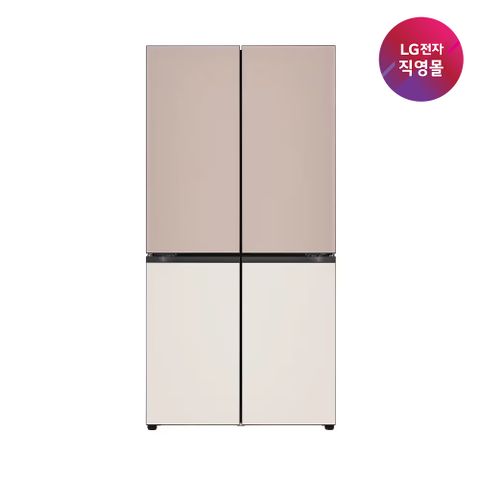 [LG 공식판매처] LG 디오스 AI 오브제 매직스페이스 냉장고 870L H876GAG111