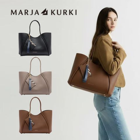 마리아꾸르끼(MARJA KURKI) TOGO 라지 쇼퍼백