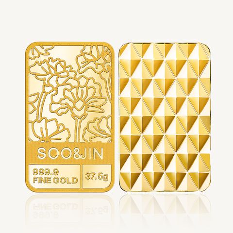 수앤진골드 카네이션 골드바 24K 순금 37.5g