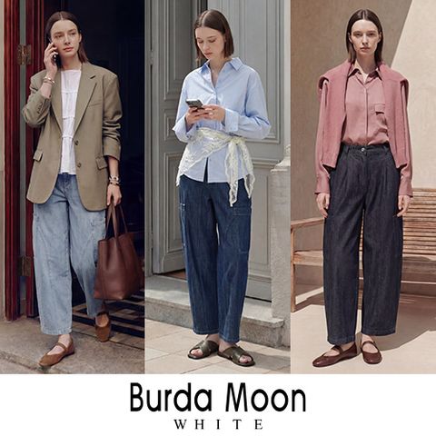 부르다문화이트 26SS 마혼방 썸머 데님 팬츠 (1종)