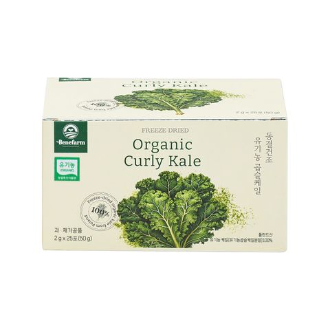 베네팜 유기농 곱슬케일 컬리케일분말 1박스 (2g x 25포)