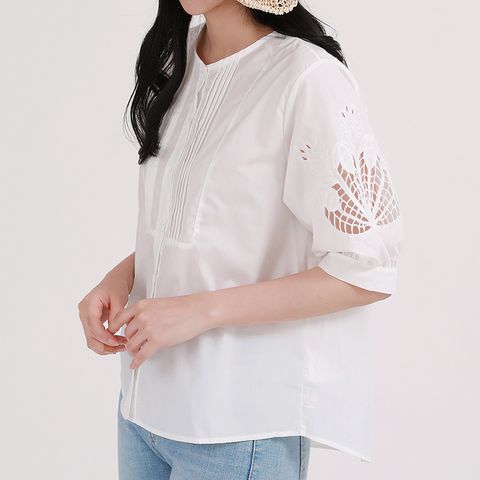 [르베리나] [∼88까지]데 데일리 소매 패턴 7부 블라우스