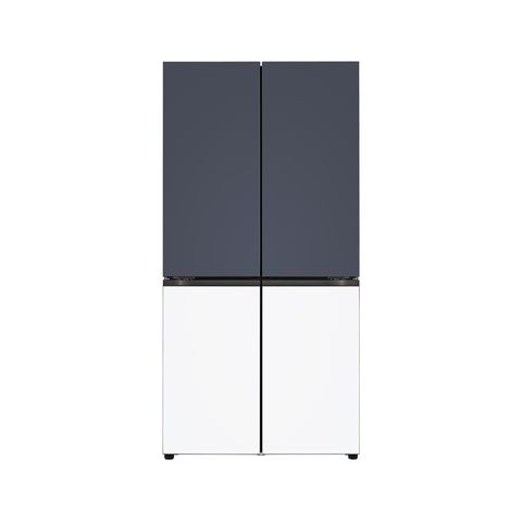 LG 디오스 오브제 더블매직스페이스 냉장고 [M875MNQ231S] (네이비/화이트)