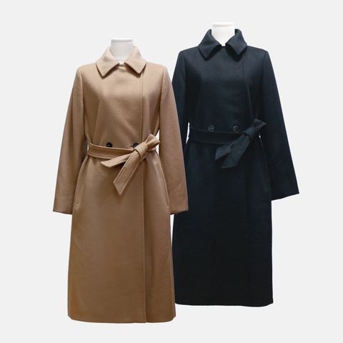 (막스마라) 콜라그 벨티드 코트