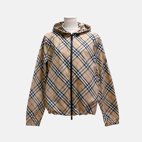(버버리) 체크 윈드브레이커 (811030116)