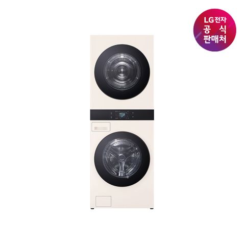 [LG 공식판매처] LG 트롬 오브제 워시타워 세탁건조기 WA2525EEHF