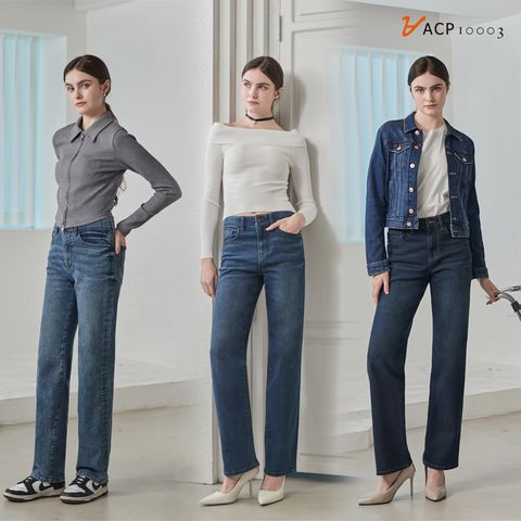 ACP 24FW 스트레치 릴렉스 데님 3종(여) +할인쿠폰 +무이자3개월
