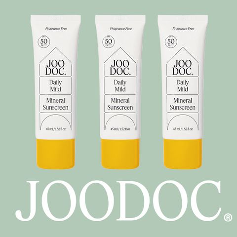 주닥 데일리 마일드 미네랄 선스크린 2+1 SET
