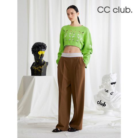[CC club] 펀칭 라인 풀오버 LN_C232KSK704