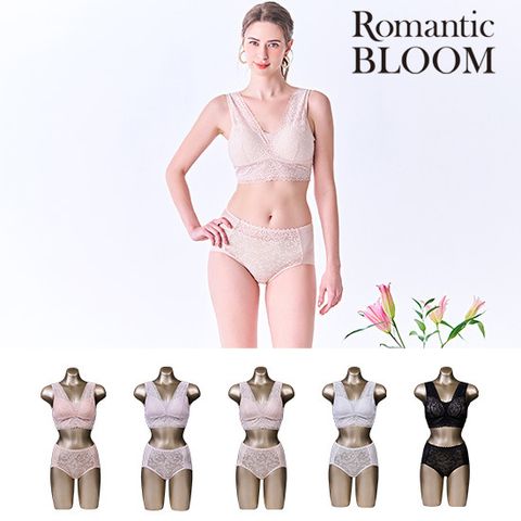 [신영와코루] 2026 로맨틱블룸 레이스 풀커버 브라팬티 10종 (5SET)