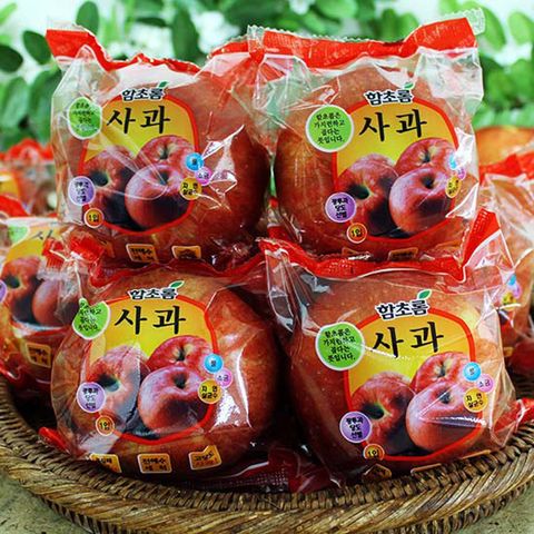 [함초롬] 껍질째 먹는 세척사과 3kg(13-16내)