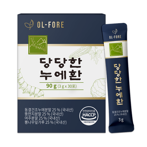 당당한 누에환 6박스 (총 180포)