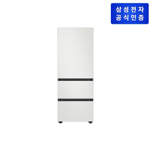 삼성 비스포크 김치냉장고 3도어 키친핏 313L [RQ33DB74D201]