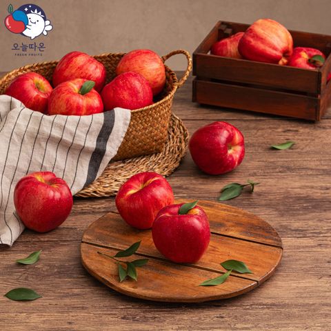 [오늘따온]국내산 거창 특등급 햇 홍로사과 5kg(2.5kg x 2박스)
