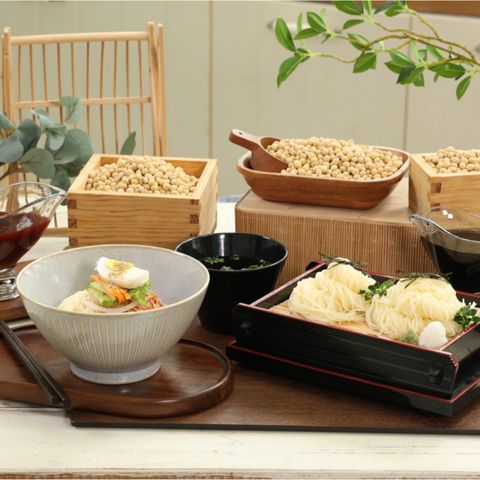 저칼로리 우리콩 두부면 세트(두부면 25봉+비빔소스 15개+메밀소스 10개)