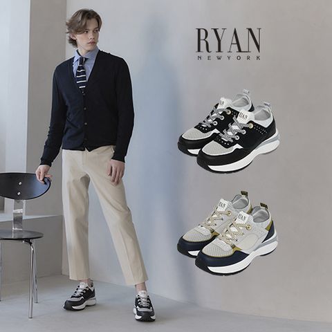 리안뉴욕 소가죽 글로리 스니커즈 1종 남성용