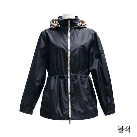 {버버리} 체크집업 윈드브레이커