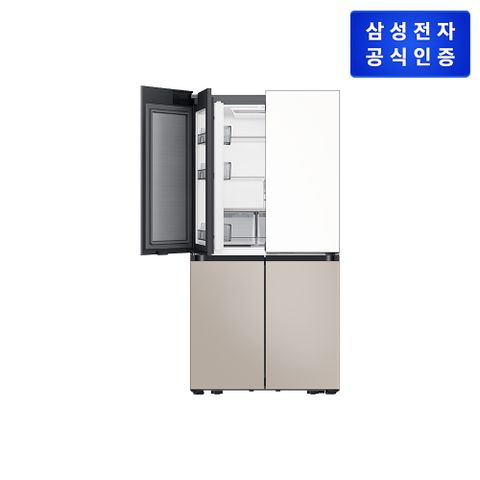 [삼성 공식판매처] 삼성 비스포크 5도어 냉장고 키친핏 633L RM70F64M2ZG