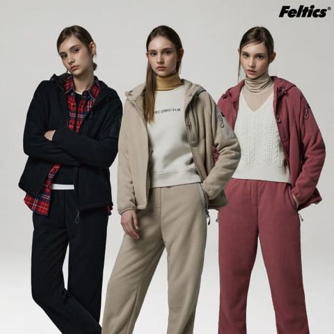 [Feltics] 펠틱스 26FW 여성 플리스 셋업 2종 (F617W)