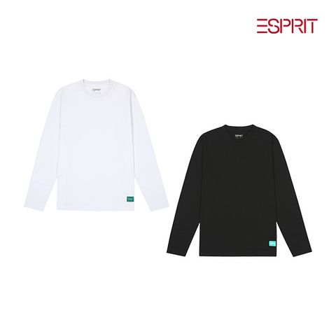 2PACK [에스프리] 면100% 긴팔티셔츠 S
