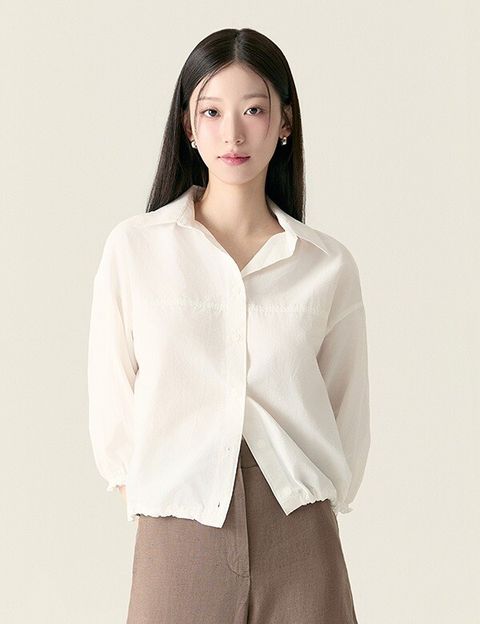 [현대백화점] [로엠]블루종 셔츠_RMYWF38RT5