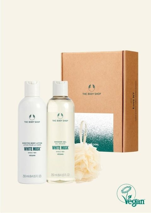 [현대백화점] [더바디샵] 화이트 머스크 250ML 바디 기프트세트(23626+19201)