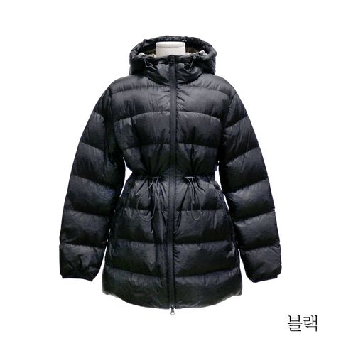 버버리 나일론 후드 푸퍼 롱 다운 패딩