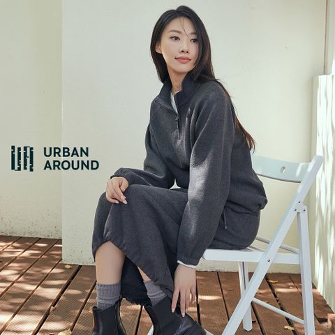 어반어라운드 25FW 크리미 코튼 A라인 스커트 1종