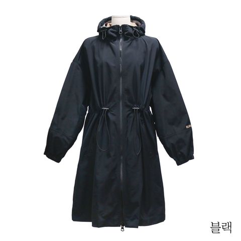 {버버리} 후드 모던 롱 윈드브레이커