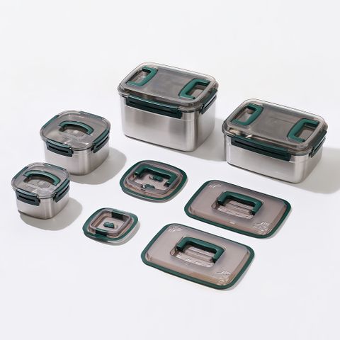 알레보 브리앙 스텐304 대용량 밀폐용기 담금패키지