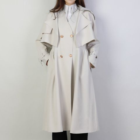 [르베리나] 투피스 트렌치 코트