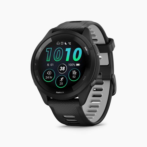 [가민] 포러너 265 러닝 GPS 스마트워치 블랙  46mm
