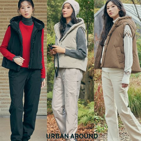 어반어라운드 25FW 볼륨 덕다운 베스트 1종