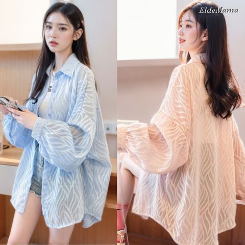[엘드마마] 뮤즈 시스루 셔츠 2종