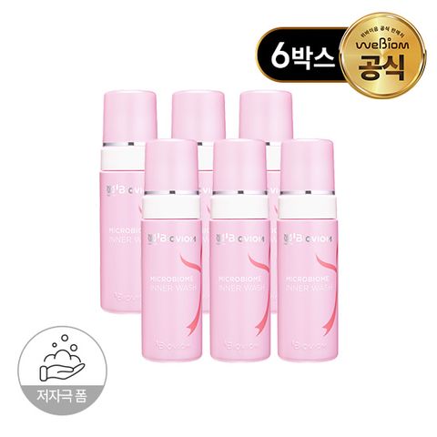 [위바이옴] 데일리 폼 여성청결제 6개