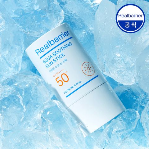 리얼베리어 아쿠아 수딩 선 스틱 21g SPF50+  PA++++ +할인쿠폰