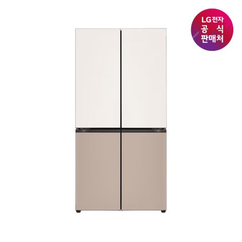 LG 디오스 AI 오브제 더블매직스페이스 냉장고 [M876GBC232]