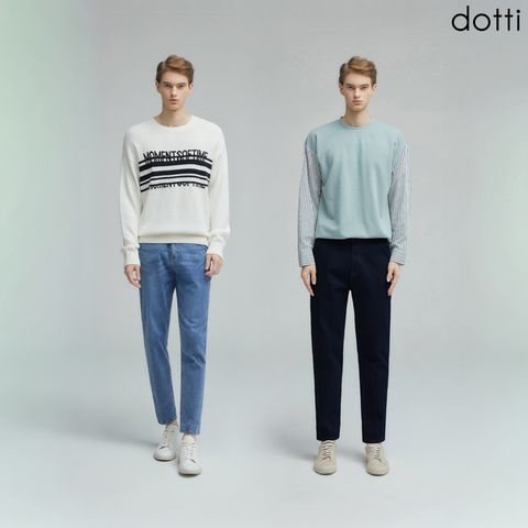[도티 dotti] 도티 남성 시그니처 볼륨 데님 팬츠 2종 (D6BDM)