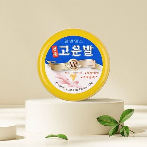웰빙헬스팜 명품 고운발크림(110g) x 4개
