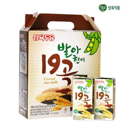 [삼육두유] 발아현미19곡 4박스+3박스 (112팩)