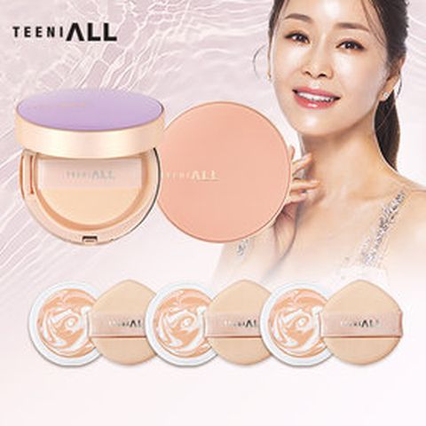 [TV쇼핑](견미리팩트) 티니올 크리미 팩트 마카롱에디션 (2개+리필3개)