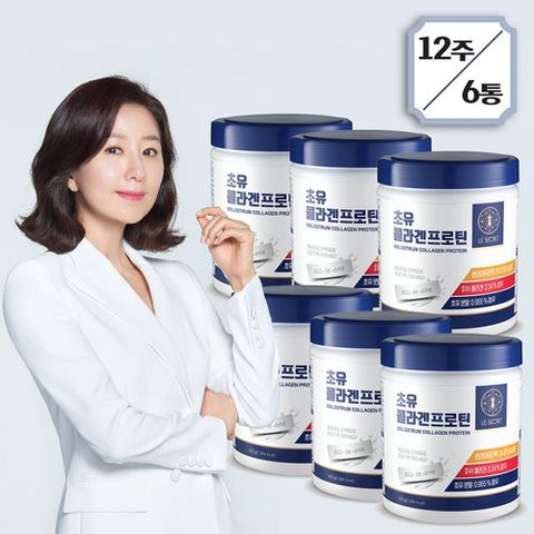 [김희애르시크릿] 초유콜라겐프로틴 6통(12주분)